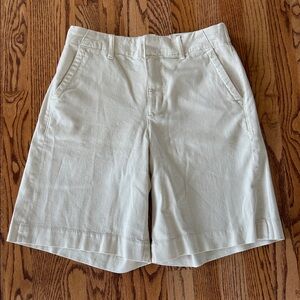 AE Stretch High-Waisted Trouser Bermuda Shorts NWT 2